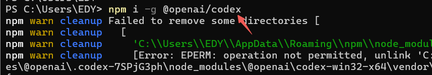 安装 Codex